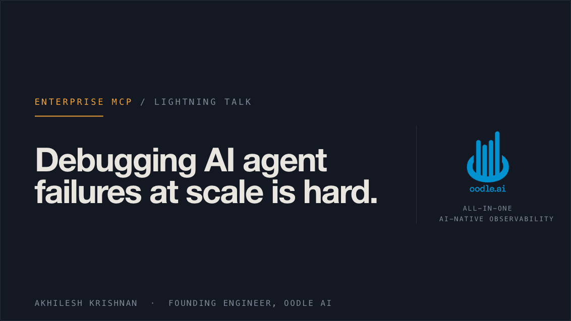 Debugging AI agent failures at scale is hard